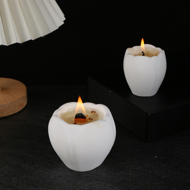 家の装飾用のアロマセラピーキャンドル、チューリップ型、長持ち - Home Fragrance Usa のレビューと価格